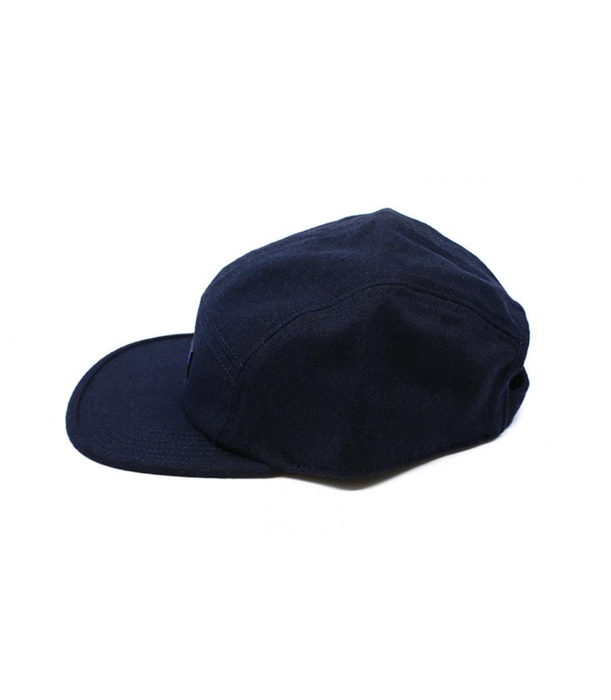 Recycled Wool Cap navy